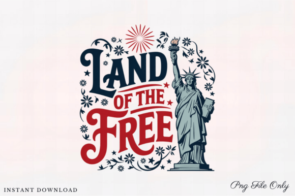 Download Land of the Free Boho Png T-shirt Design - Boho Collection