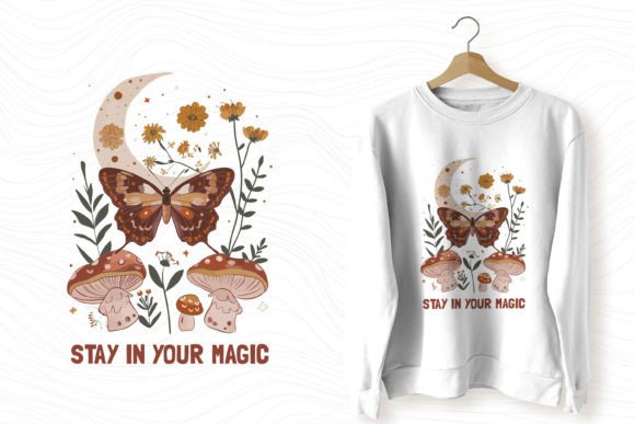 Download Boho Floral Inspiration Quote Stay in - Premium Bundle