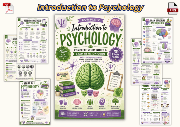 Download Psychology Study Notes &amp; Exam Revision - Holo Collection