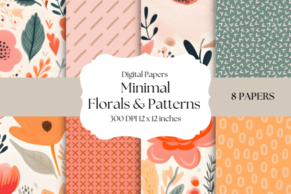 Download Soft Boho Minimal Floral Designs - Boho Collection
