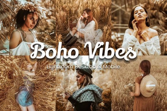 Download 30 Boho Vibes Lightroom Bundle - Boho Collection